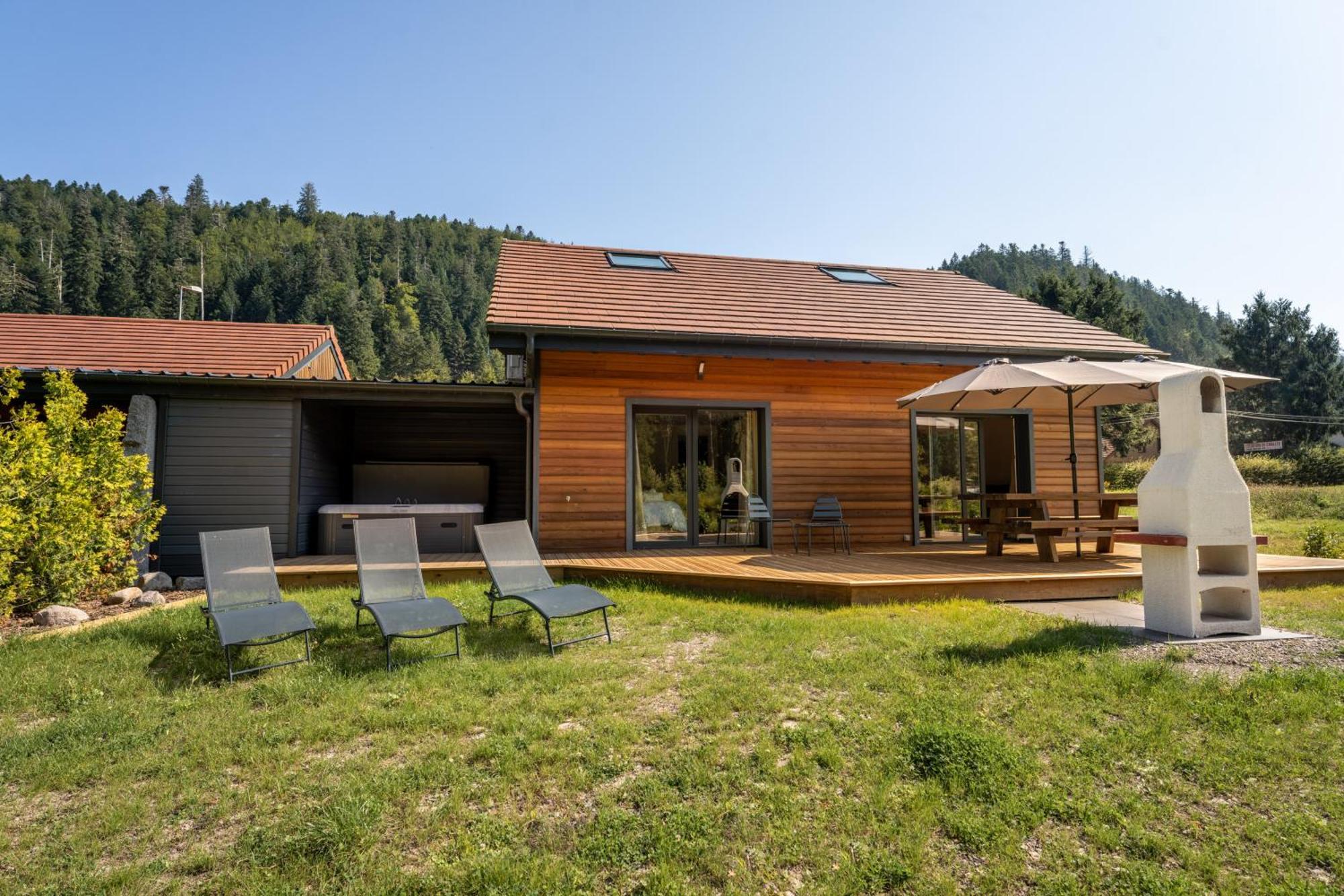 Chalet Nemesia Avec Spa A ג'רארדמר מראה חיצוני תמונה